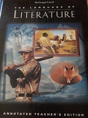 McDougal Littell The Language of Literature Annotated Teacher's Edition Grade 7 [Hardcover] Arthur N. Applebee