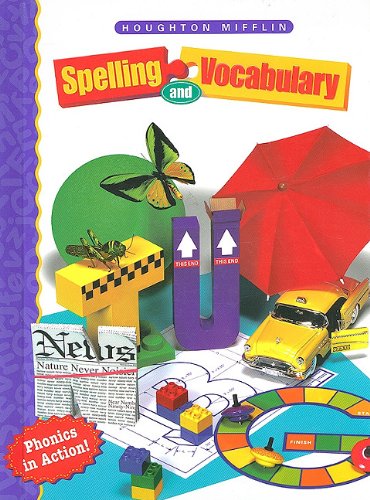 Houghton Mifflin Spelling: Hardcover Student Edition Level 3 1998 HOUGHTON MIFFLIN