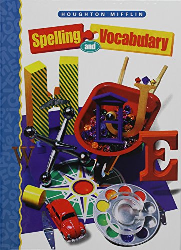 Houghton Mifflin Spelling: Hardcover Student Edition Level 4 1998 [Hardcover] HOUGHTON MIFFLIN