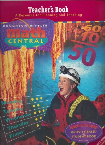 Math Central: Teacher's Book [Spiral-bound] Houghton Mifflin Harcourt