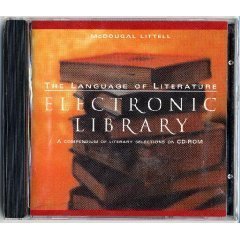 The Language of Literature: Electronic Library / A compendium of Literary Selections on CD-ROM [Audio CD] McDougal Littell