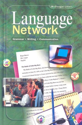 Language Network: Student Edition Grade 8 2001 [Hardcover] MCDOUGAL LITTEL