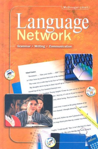 Language Network: Student Edition Grade 9 2001 [Hardcover] MCDOUGAL LITTEL