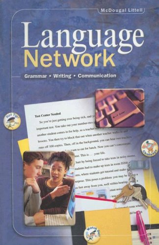 Language Network: Grammar, Writing, Communication, Grade 10 [Hardcover] MCDOUGAL LITTEL