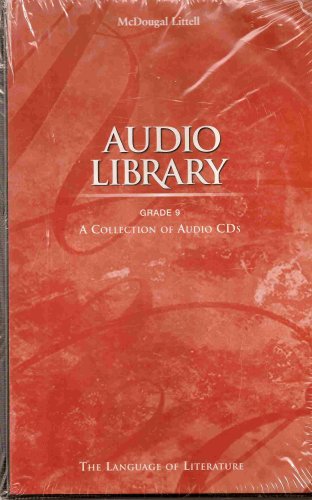 Language of Literature Cd Audio Library Package, Grade 9 Mcdougal Littel