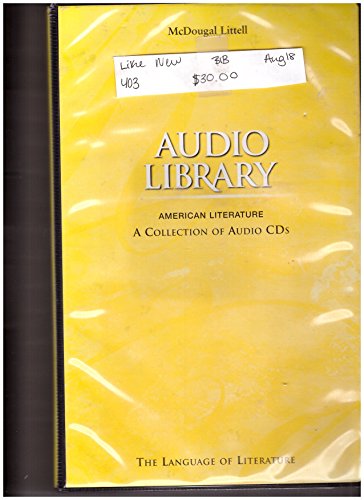 Language of Literature Grade 11: Cd Audio Library Package (Mcdougal Littell Language of Literature) Mcdougal Littel