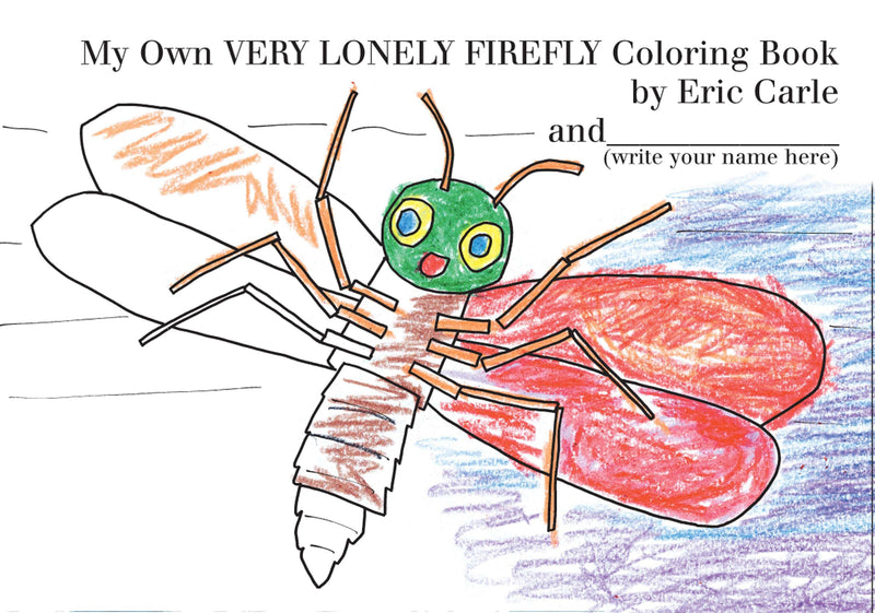 My Own Very Lonely Firefly Coloring Book