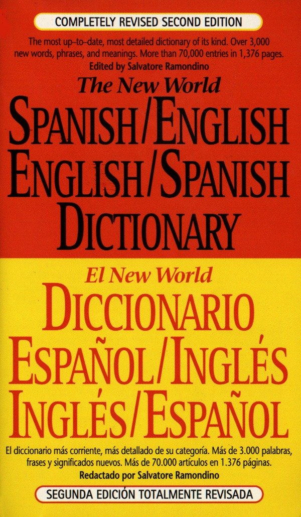 New World Spanish-English, English-Spanish Dictionary