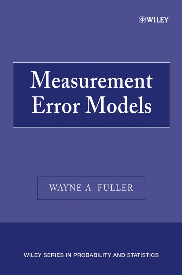 Measurement Error Models