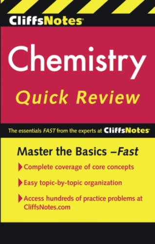 CliffsNotes Chemistry Quick Review: 2nd Edition [Paperback] Ford, Robyn L
