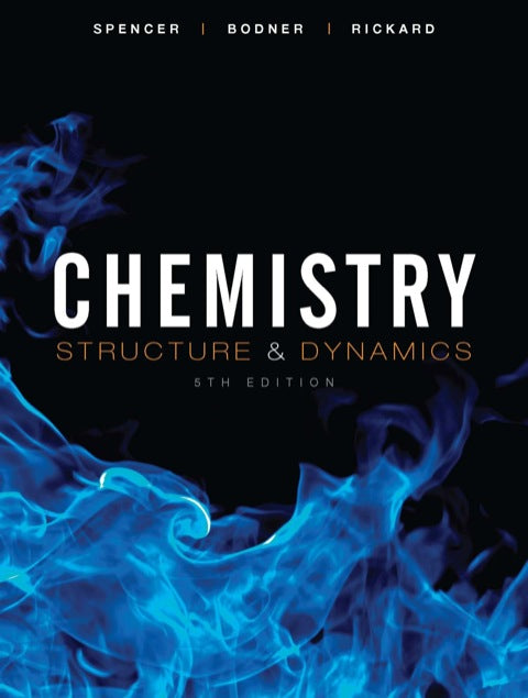 2012 Spencer, Chemistry Structure, Fifth Edition ePub Access 1 Year Grades 9-12