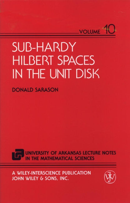 Sub-Hardy Hilbert Spaces in the Unit Disk