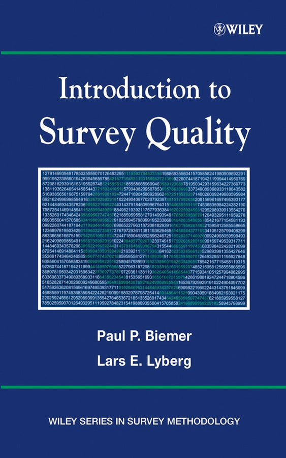 Introduction to Survey Quality