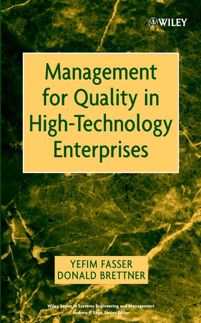 Management for Quality in High-Technology Enterprises