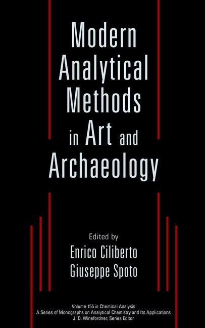 Modern Analytical Methods in Art and Archeology