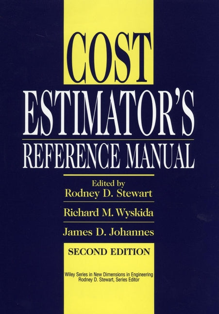 Cost Estimator's Reference Manual