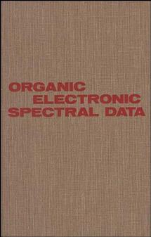 Organic Electronic Spectral Data, Volume 29, 1987