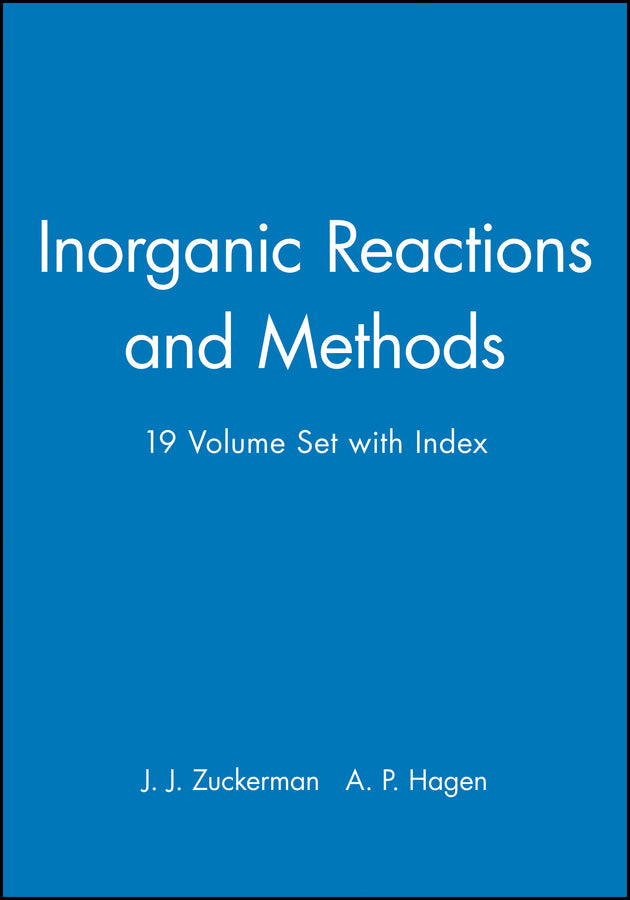 Inorganic Reactions and Methods, Set