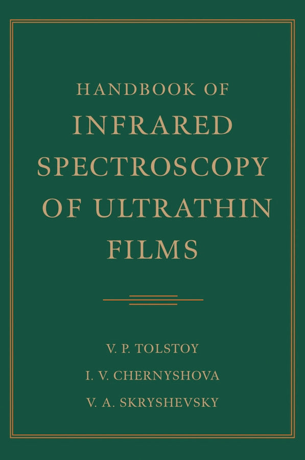 Handbook of Infrared Spectroscopy of Ultrathin Films