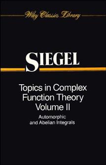 Topics in Complex Function Theory, Volume 2