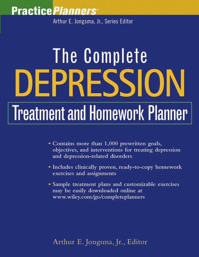 The Complete Depression Treatment and Homework Planner