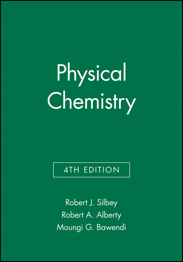 Physical Chemistry, Solutions Manual