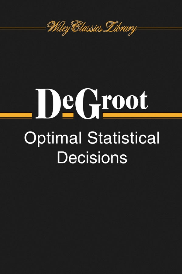 Optimal Statistical Decisions