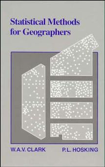 Statistical Methods for Geographers