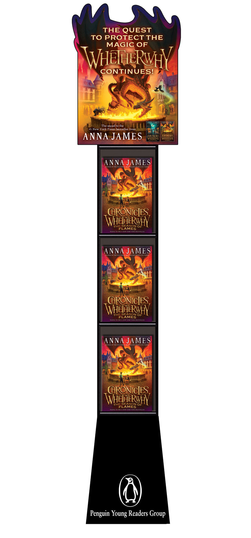 Chronicles of Whetherwhy: The Season of Flames 9-Copy Floor Display w/RISER