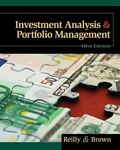 Investment Analysis and Portfolio Management