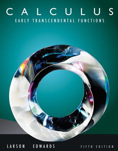 Student Solutions Manual, Vol. 1: Calculus - Early Transcendental Functions Larson, Ron and Edwards, Bruce H.