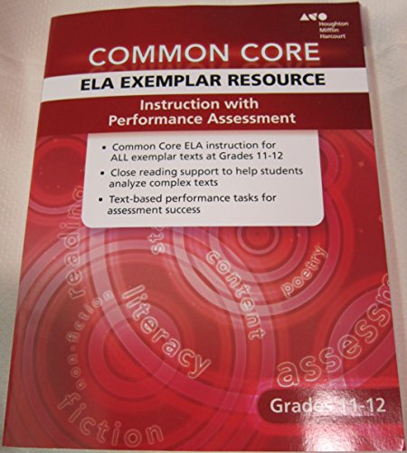 Collections Common Core ELA Exemplar Teacher's Guide Grades 11-12