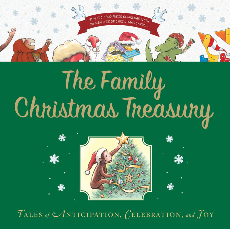 The Family Christmas Treasury with Cd and Downloadable Audio: A Christmas Holiday Book for Kids