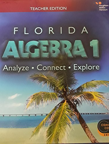 HMH Algebra 1 Florida Teacher Edition 2015