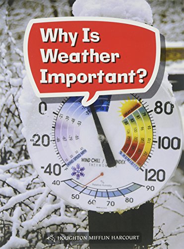 Science and Engineering Leveled Readers Extra Support Reader 6-pack Grade 2 WhyIs Weather Important?