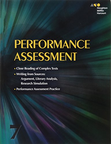 Collections Performance Assessment Student Edition Grade 7