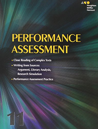 Collections Performance Assessment Student Edition Grade 11