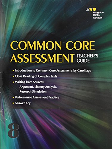 Collections Performance Assessment Teacher's Guide Grade 8