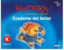 Senderos EstÃ¡ndares Comunes Reader's Notebook Consumable, Volume 2 Grade K