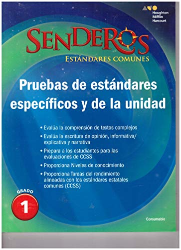 Senderos EstÃ¡ndares Comunes Benchmark and Unit Tests Consumable Grade 1