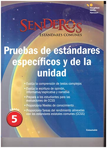 Senderos EstÃ¡ndares Comunes Benchmark and Unit Tests Consumable Grade 5