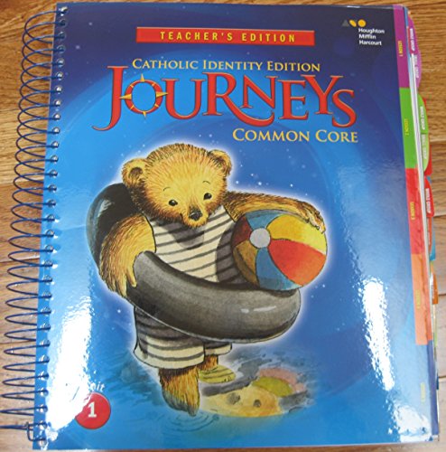 Houghton Mifflin Harcourt Journeys Catholic Diocese Teacher's Edition Volume 1Grade K 2014