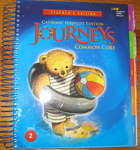 Houghton Mifflin Harcourt Journeys Catholic Diocese Teacher's Edition Volume 2Grade K 2014