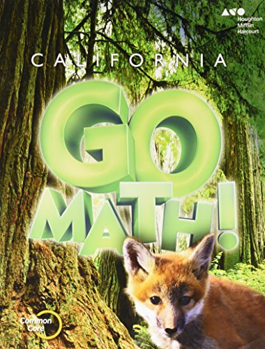 California Go Math! Student Edition Grade 3