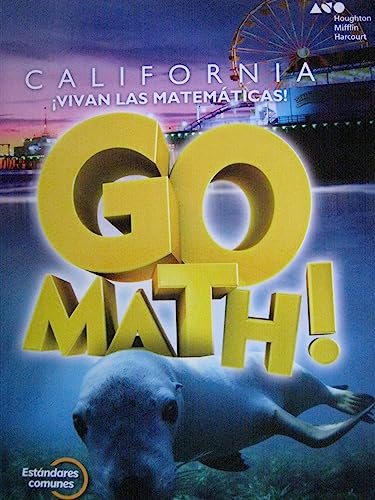 California Go Math! Spanish Student Edition Grade 1