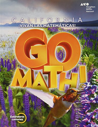 California Go Math! Spanish Student Edition Grade 4