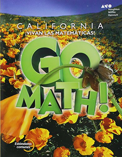 California Go Math! Spanish Student Edition Grade 5