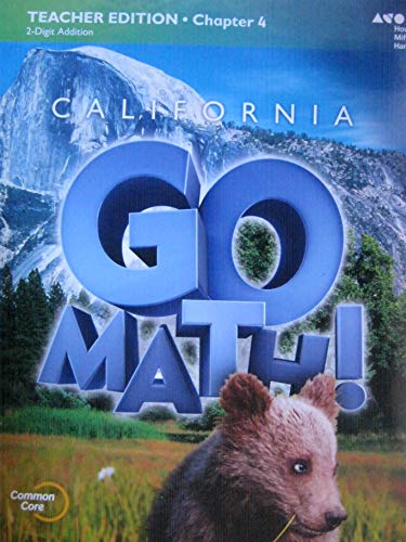 Houghton Mifflin Harcourt Go Math! California Teacher Edition Grade 2 Chapter 42015