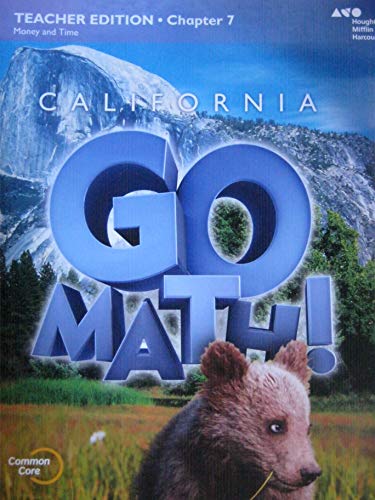 Houghton Mifflin Harcourt Go Math! California Teacher Edition Grade 2 Chapter 72015