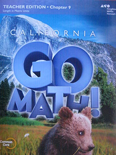 Houghton Mifflin Harcourt Go Math! California Teacher Edition Grade 2 Chapter 92015